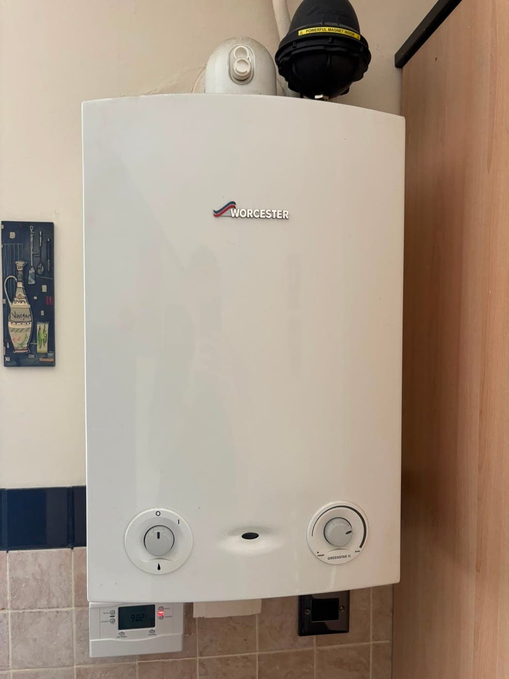 Worcester Bosch Greenstar boiler installed and tidy
